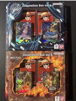 One Piece Illustration Box Vol 5 & 6 - Sealed NEW Lot Of 2. - Image 1