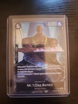 One Piece TCG Mr. 1 (Daz.Bonez) OP14-090 Rare Alt Art - Near Mint - Image 1