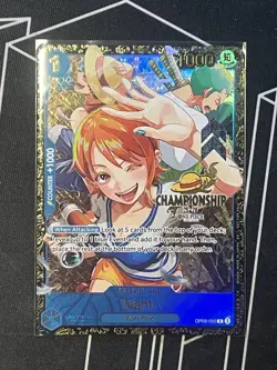 One Piece TCG Regional Top 64 Championship 25-26 Regionals Nami English - Image 1