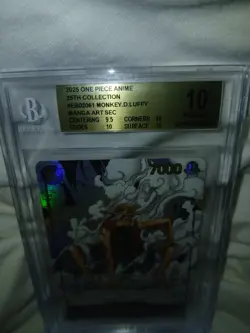 One Piece 2025 en EB02 Manga Alternate Art #061 Monkey D. Luffy - Image 4
