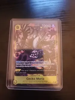 One Piece TCG Gecko Moria OP14-104 SR Alternate Art Azure Sea's Seven English NM - Image 1