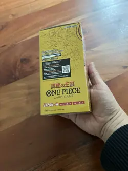 One Piece Op 04 Booster Box Kingdoms of Intrigue Factory Sealed Japanese 2023 - Image 2