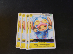 x4 Tony Tony Chopper OP07-103 C One Piece 500 Years in the Future Eng Playset - Image 1