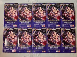 One Piece TCG - OP14 The Azure Sea's Seven (x10) Sleeved Booster Packs. - Image 1