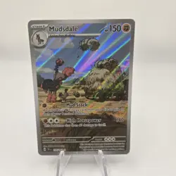 Pokemon TCG S&V Temporal Forces: Mudsdale 175/162 Illustration Rare Card - NM - Image 1