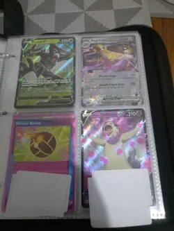 Pokemon Ex. Vmax. Promos 0ver 70 Cards with Binder Bundle - Image 2