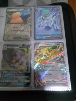 Pokemon Ex. Vmax. Promos 0ver 70 Cards with Binder Bundle - Image 4