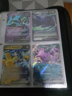 Pokemon Ex. Vmax. Promos 0ver 70 Cards with Binder Bundle - Image 5