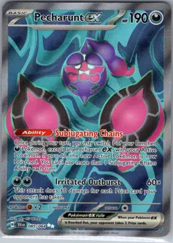 Pecharunt ex 085/064 SV: Shrouded Fable - Pokemon Card - NM - Image 1