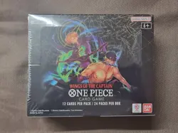 One Piece Card Game OP-06 Wings of the Captain Sealed Booster Box - Image 1