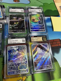 Pokemon TCG Lot Of 10 Cgc Graded Cards ALL 10’S - Image 2