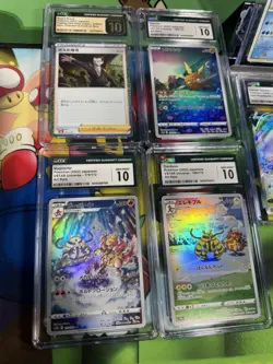 Pokemon TCG Lot Of 10 Cgc Graded Cards ALL 10’S - Image 4