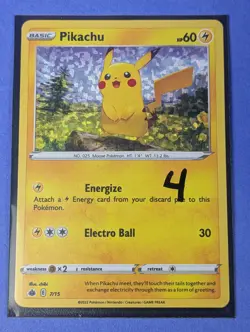Pikachu - 7/15 - Promo McDonald's Collection 2022 - Pokemon Card - NM - Image 3
