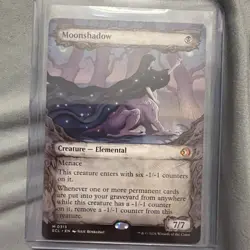 MOONSHADOW (SHOWCASE) Lorwyn Eclipsed ECL Magic MTG MINT CARD IN HAND!!! - Image 1
