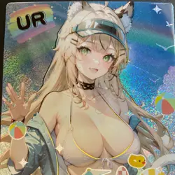 Peach Party - Goddess Story - UR Card - Anime Foil Bikini - Maiden - UR-06 - Image 3