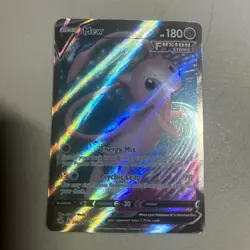 Pokemon Mew v TCG Full Art Holo Rare Card 250/264 Fusion Strike - Image 3