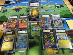 Pokemon Tcg Lot Of 10 Cgc Graded Cards - Image 1