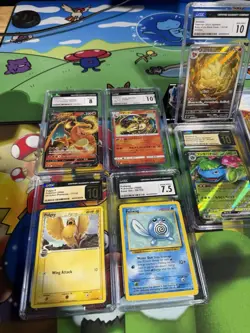 Pokemon Tcg Lot Of 10 Cgc Graded Cards - Image 3