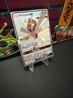 Pokemon TCG Kartana GX Hidden Fates Holo Full Art Ultra Rare Card SV73/SV94 - Image 2