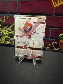 Pokemon TCG Kartana GX Hidden Fates Holo Full Art Ultra Rare Card SV73/SV94 - Image 3