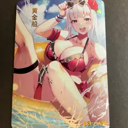 Goddess Story LSP Card Foil Anime -LSP-029 - Bikini -Waifu - Goldship - Image 1