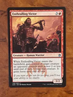 Enthralling Victor MTG Magic the Gathering Card NM Near Mint A25 - Image 1