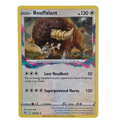 Bouffalant 148/196 Rare Pokemon Card Lost Origin NM - Image 1