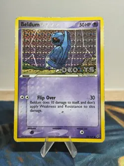 Beldum 55/107 Reverse Holo Stamped Ex Deoxys Single Pokemon Card MP - Image 1