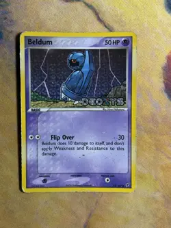 Beldum 55/107 Reverse Holo Stamped Ex Deoxys Single Pokemon Card MP - Image 2
