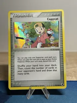 Copycat 73/101 Reverse Holo Stamped EX Dragon Frontiers 2006 Pokemon TCG Card MP - Image 1