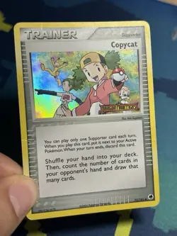 Copycat 73/101 Reverse Holo Stamped EX Dragon Frontiers 2006 Pokemon TCG Card MP - Image 3