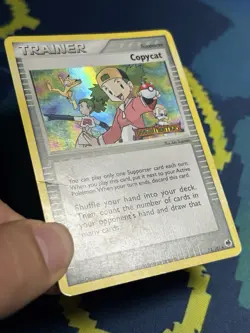 Copycat 73/101 Reverse Holo Stamped EX Dragon Frontiers 2006 Pokemon TCG Card MP - Image 4