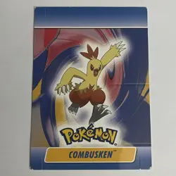 Combusken - Pop Up Card 3 of 10 -[LP/MP]- Pokemon Topps Advanced Challenge - Image 1