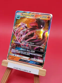 25/147 Salazzle GX Holo Ultra Rare SM Burning Shadows Pokemon TCG Card 2017 - Image 2