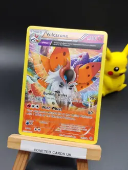 18/98 Volcarona Rare XY Ancient Origins Pokemon TCG Card 2015 - Image 2