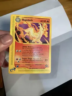 Pokemon TCG Rapidash Black Star Promo Card #51 - Image 2