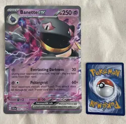 Pokemon TCG Banette ex 088/198 Jumbo Promo Card, 2023 Scarlet & Violet NM/M - Image 1