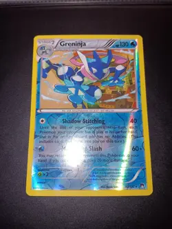 Pokemon TCG Greninja Reverse Holo Rare Card 40/122 XY Breakpoint NM - Image 1