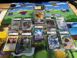 Pokemon Tcg Lot Of 10 Cgc Graded Cards - Image 1