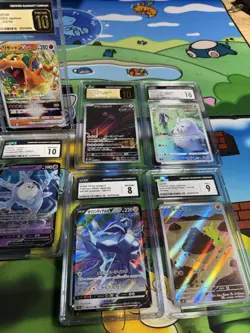 Pokemon Tcg Lot Of 10 Cgc Graded Cards - Image 2