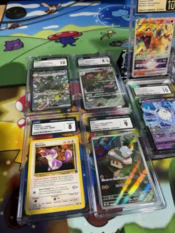 Pokemon Tcg Lot Of 10 Cgc Graded Cards - Image 3
