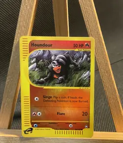 Houndour - 86/147 - Pokemon Aquapolis Reverse Holo Rare Card LP - Image 1