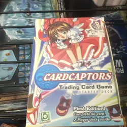 Rare!! Brand New Sealed Cardcaptors Trading Card Game First Edition Starter Deck - Image 1