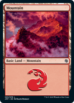 Mountain (65) Jumpstart NM Basic Land MAGIC THE GATHERING MTG CARD ABUGames - Image 1