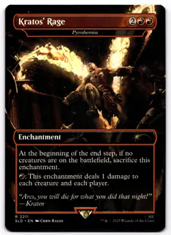 Kratos' Rage - Pyrohemia R Secret Lair Drop Series 2211 SLD - Image 1
