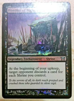Foil Honden of Night's Reach - Champions of Kamigawa - Magic: The Gathering MTG - Image 1