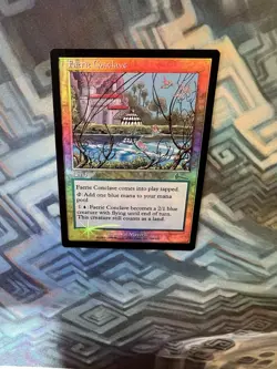 MTG Foil Faerie Conclave EX/LP Urza's Legacy - Image 3