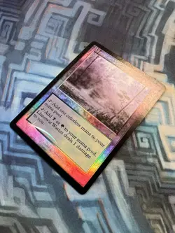 MTG Foil Llanowar Wastes EX/LP- Apocalypse - Image 4