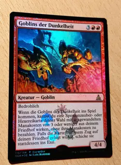 MTG Magic: # FOIL # Goblins der Dunkelheit, Goblin Dark-Dwellers, DEUTSCH - Image 1