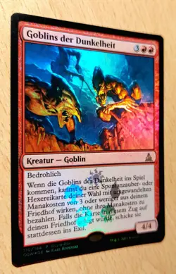MTG Magic: # FOIL # Goblins der Dunkelheit, Goblin Dark-Dwellers, DEUTSCH - Image 2